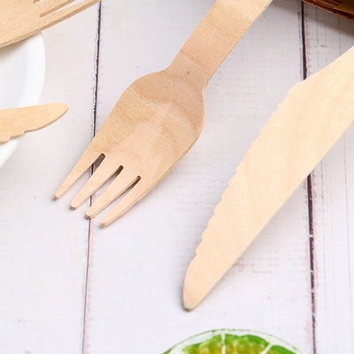 Perlengkapan Makan Malam Bamboo dan Perlengkapan Set Perlengkapan Meja Perjalanan
