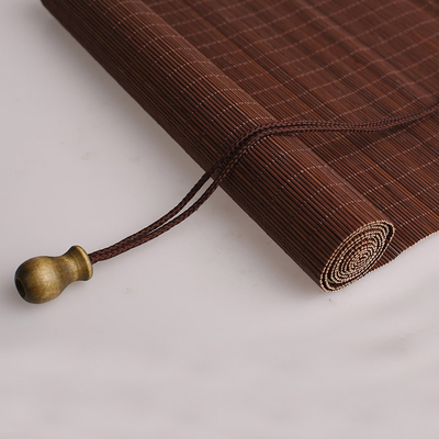 1.8m Nature Bamboo Hand Made Roll Up Shades Tirai Bambu Untuk Rumah Pergola