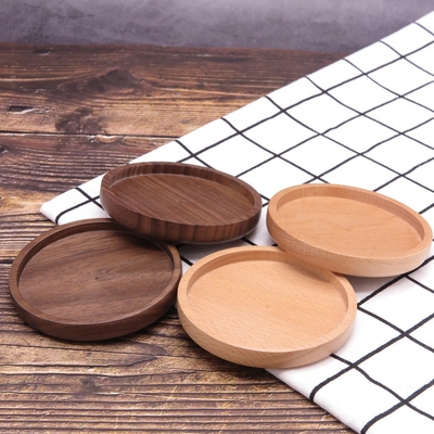 Tatakan Gelas Bambu Kosong Kayu Alami Untuk Cangkir Mug Anti Gores Meja Mat