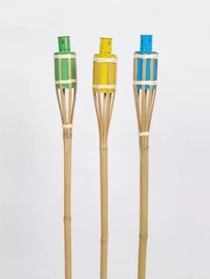 Lampu Kebun Tongkin Bambu Alam untuk Perayaan