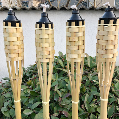 Obor Bambu Ramah Lingkungan untuk Taman, Pencahayaan Luar Ruangan Alami