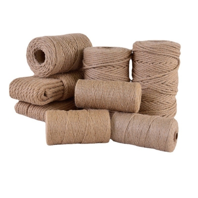 Grosir Pengemasan Tali Natural Twisted Jute Ribbon Jute Rope