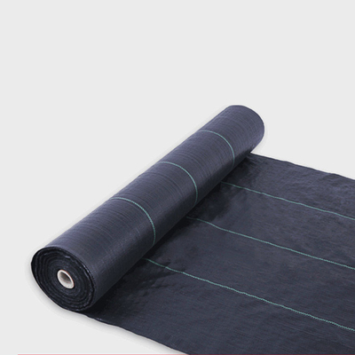 Woven HDPE Block Weed Barrier Mulch Film Ground Cover Mats Taman Taman Landscape Anti-Weed