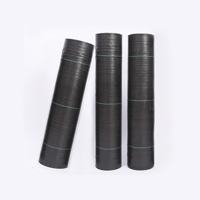 Woven HDPE Block Weed Barrier Mulch Film Ground Cover Mats Taman Taman Landscape Anti-Weed