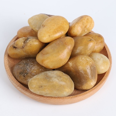 Pebble Polished Pebble Stone Black Polished River Pebbles untuk Landscaping